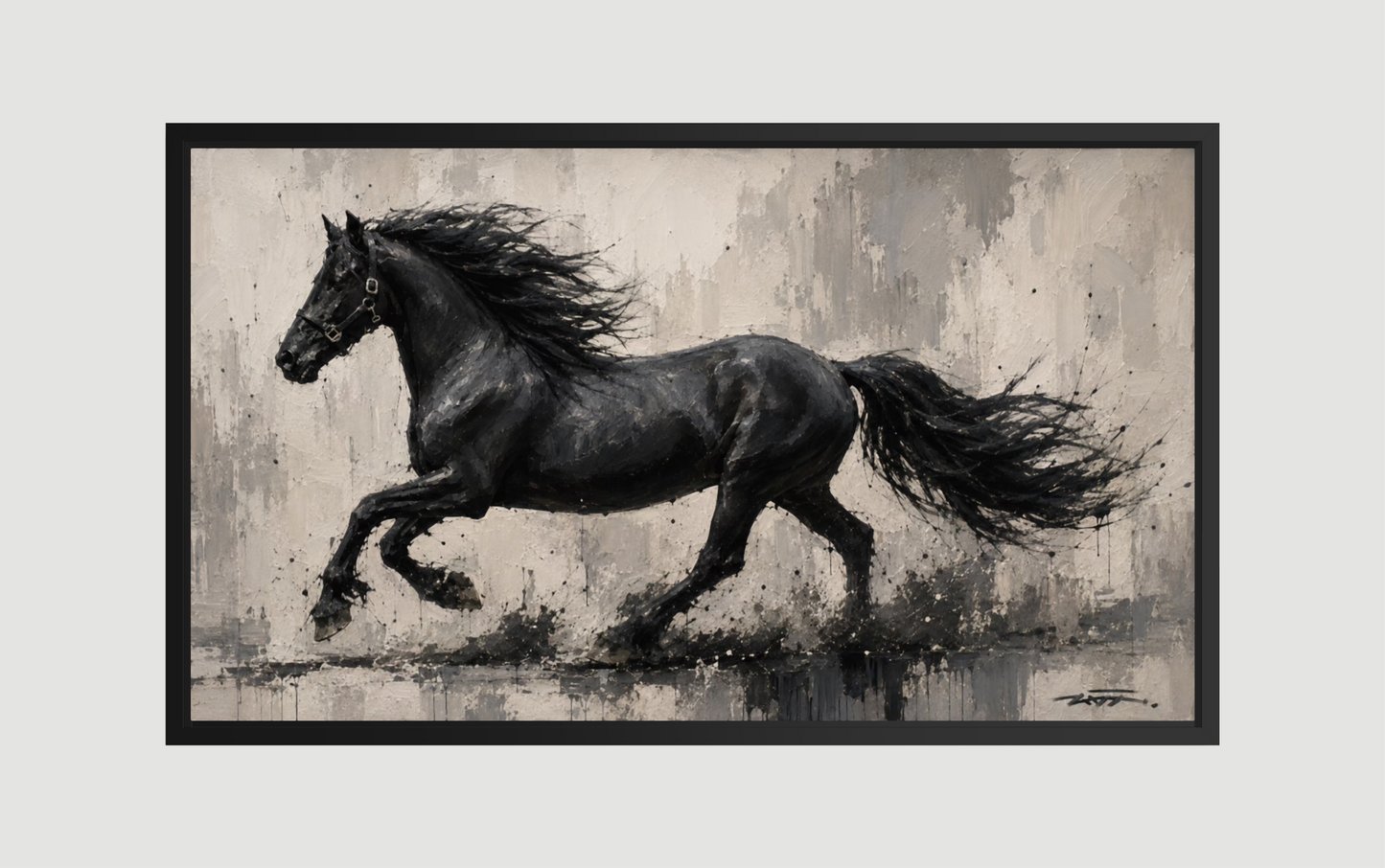 Galope del Alma | 200X100 CM | Oleo sobre tela