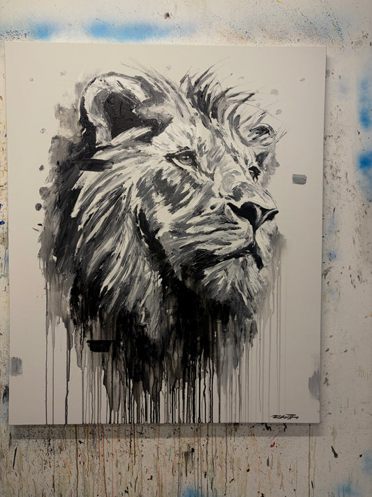 "Majestad" Litografia enmarcada
