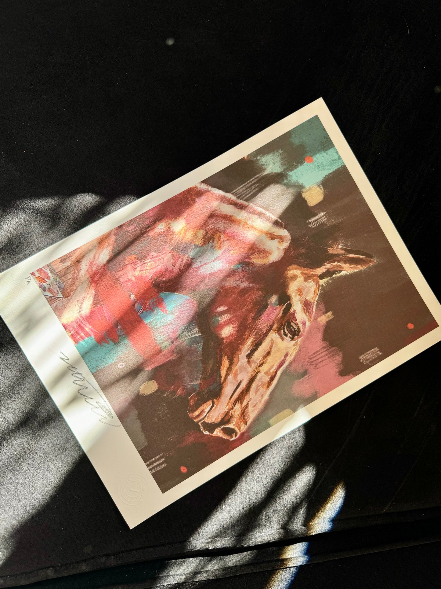 Giclée "Cabalgata hacia tu luz"