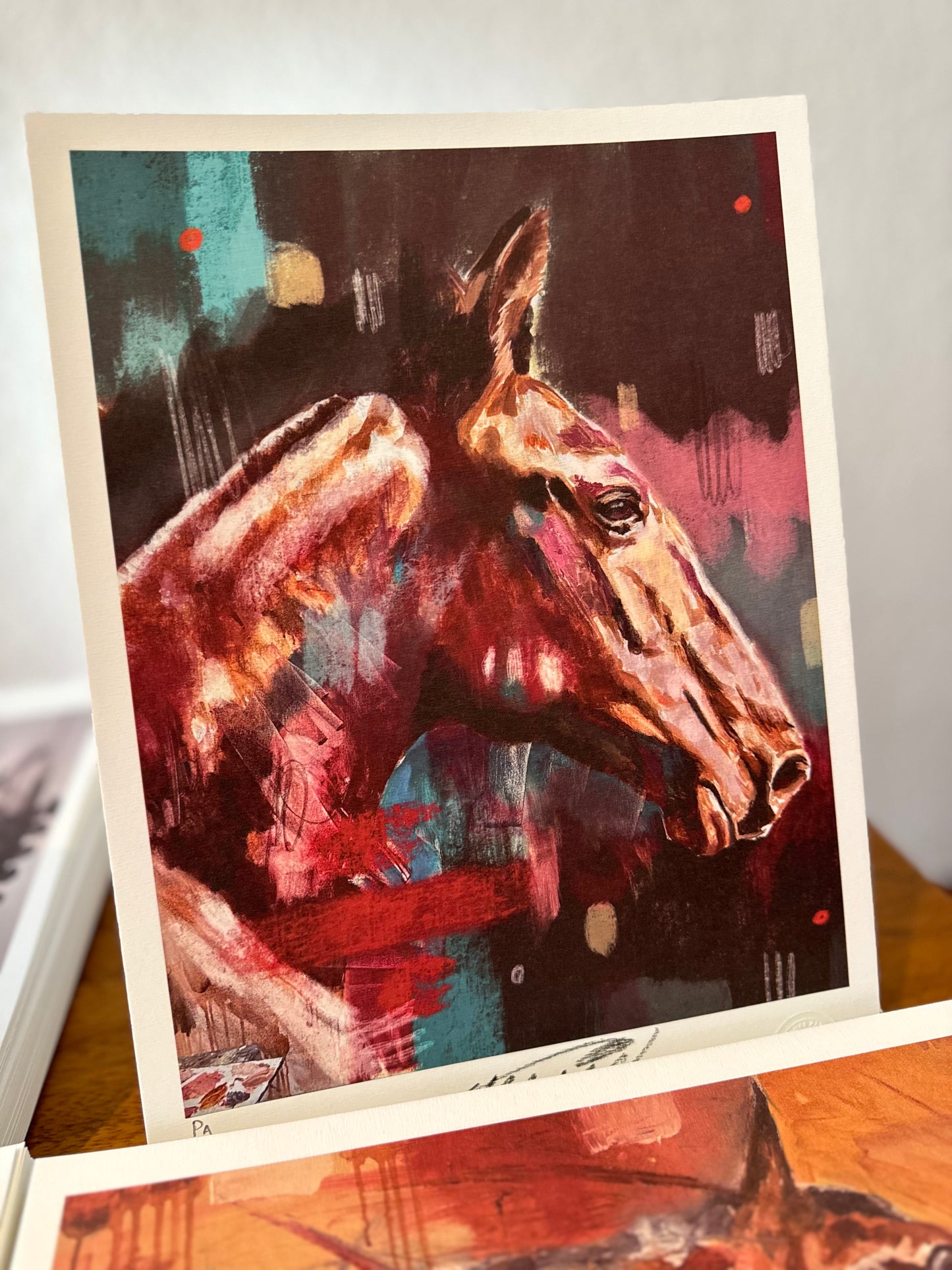 Giclée "Cabalgata hacia tu luz"