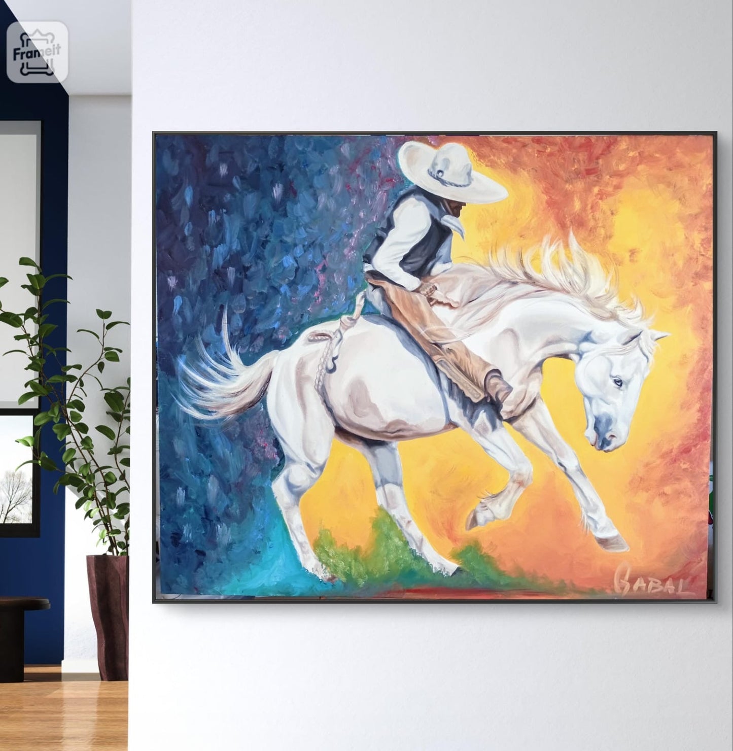 El jineteo y su fuerza - Patricia Gabal - Enrique Zervin Arte Ecuestre