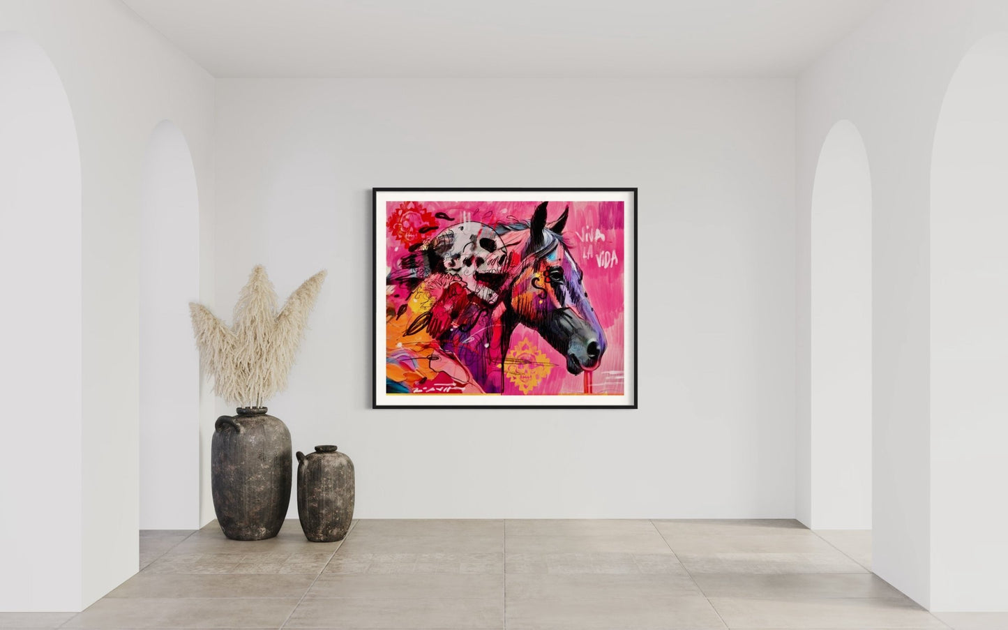 LITOGRAFIA PREMIUM Z04 - Enrique Zervin Arte Ecuestre