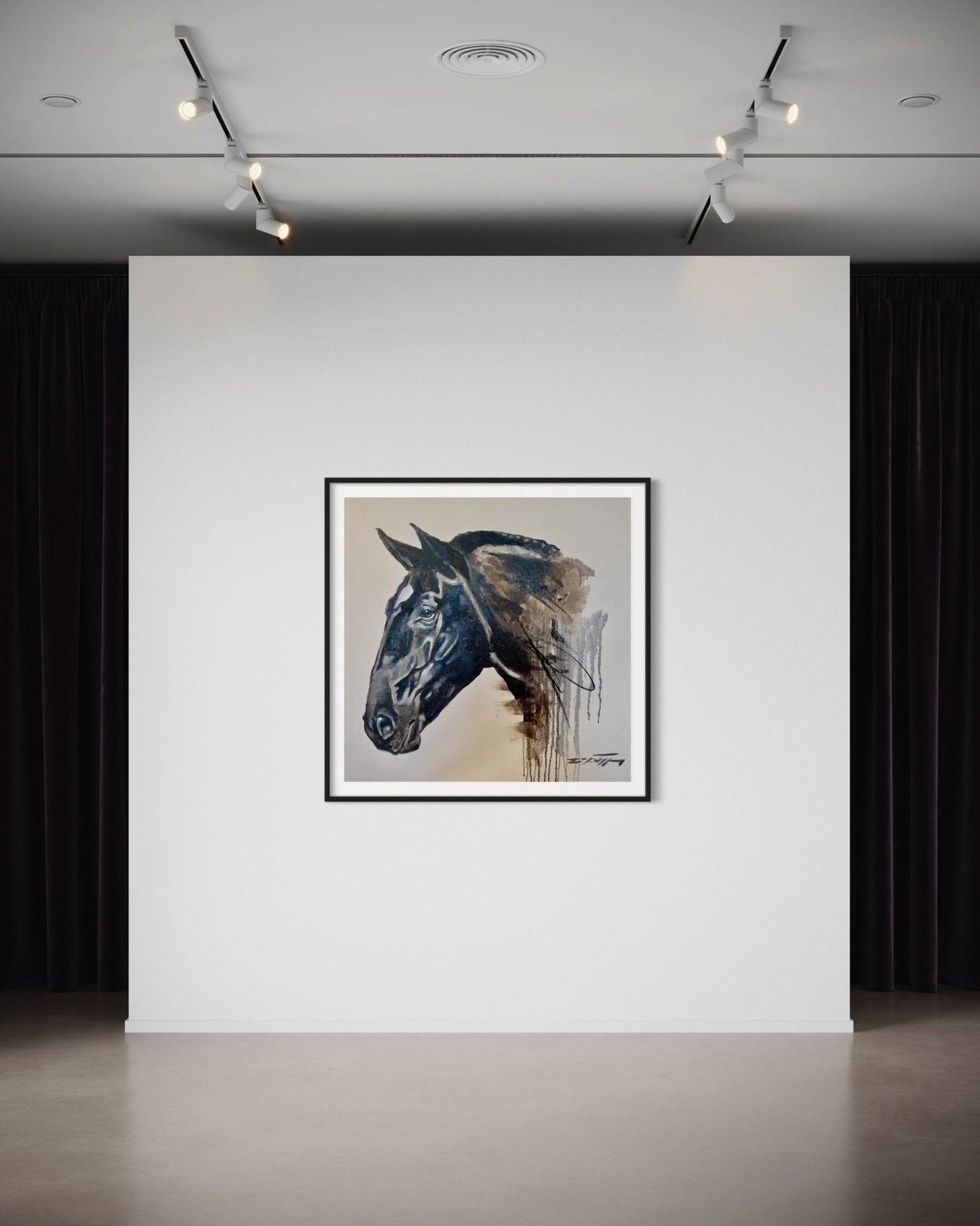 LITOGRAFÍA PREMIUM Z17 - Enrique Zervin Arte Ecuestre