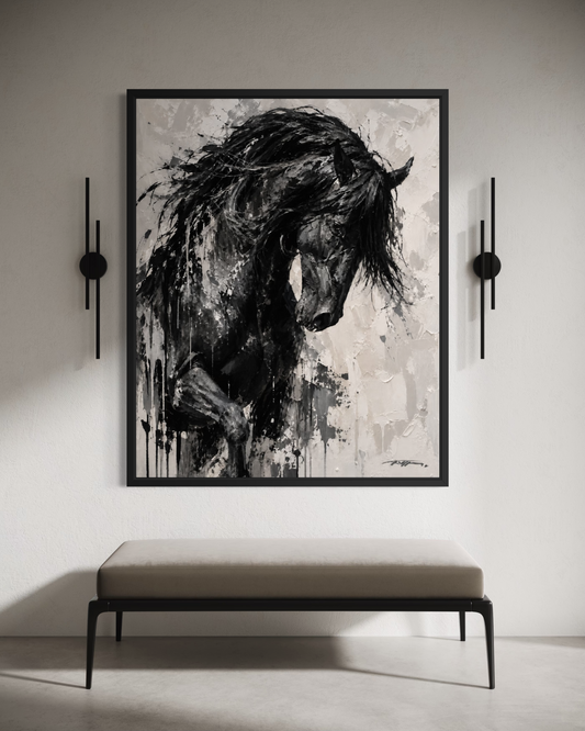 El galope interior | Oleo sobre tela